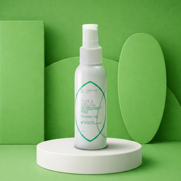 Florentine Gold Fragrance-Free Crystal Deodorant Mist 100ml bottle