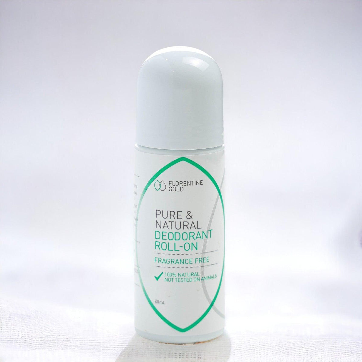 Fragrance Free Crystal Deodorant Roll-On for sensitive skin