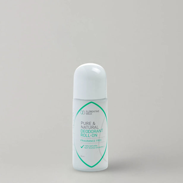 Fragrance Free Crystal Deodorant Roll-On for sensitive skin