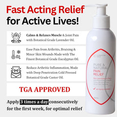 Pure and Natural Pain Relief